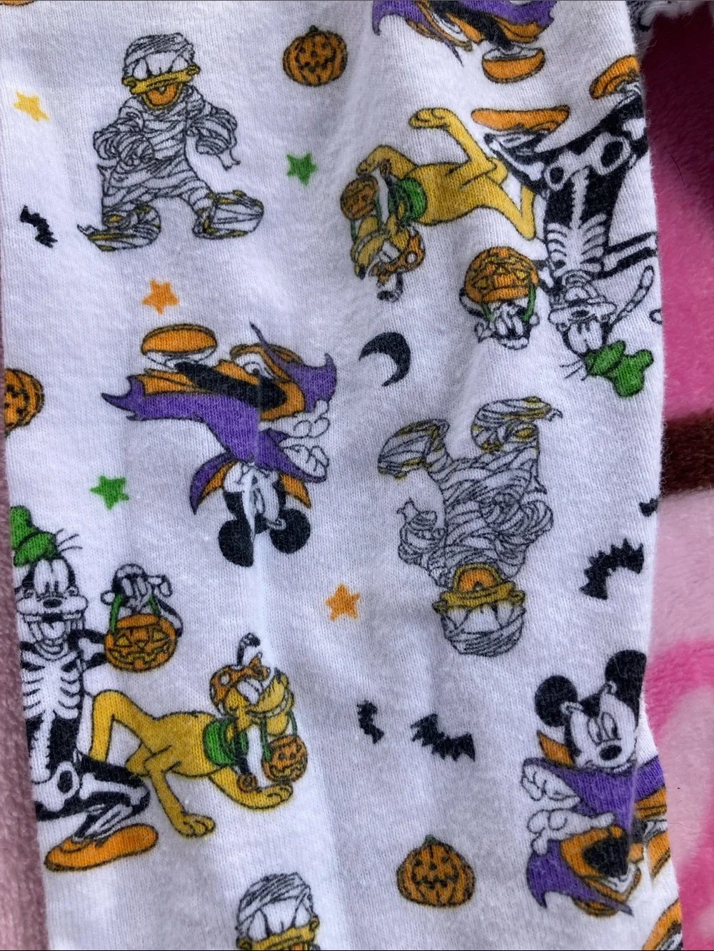 100% cotton, Halloween Mickey pajamas